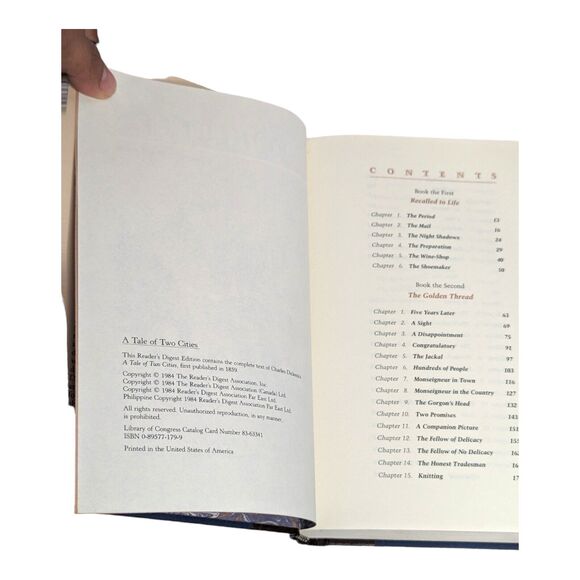 Charles Dickens A Tale of Two Cities Reader's Digest Edition Hardcover NEW - Picture 4 of 5